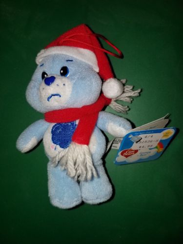 2002 Care Bears Grumpy Christmas Plush Stuffed Animal Toy 5
