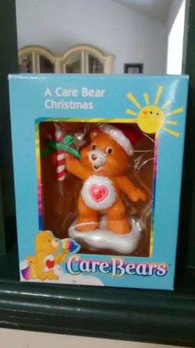 CARE BEARS A CARE BEAR CHRISTMAS ORNAMENT NEW IN BOX 2003 TENDERHEART CANDYCANE