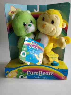Care Bears Cuddle Pairs good luck bear and playful heart monkey