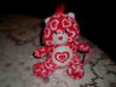 NWT HTF Target Exclusive Valentines OOP Care Bear ALL MY HEART  2006 