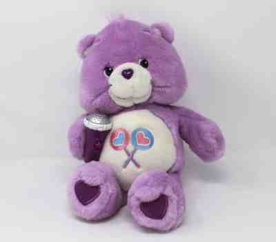 Care Bears Interactive SHARE BEAR w/Microphone Talking & Joking 2004 