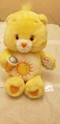 Care Bears Funshine Plush Tells 25 Jokes Battery Powered Excellent Condition Pre