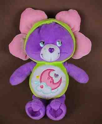 Care Bears Plush Doll * Sweet Dreams Bear 2006 in flower costume * Play Along