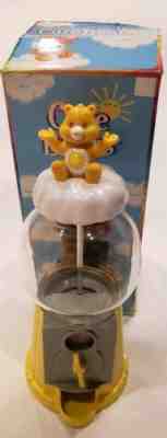 NIB/NEW 2003 Care Bears Funshine Coin Bank Gum Ball Machine