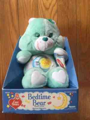 1984 Kenner Bedtime Bear Care Bear 13” Vintage In Original Box With Booklet