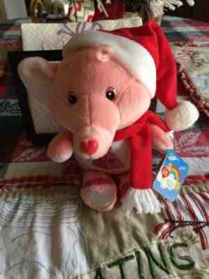 NWT American Greetings  Christmas Lotsa Heart Elephant Care Bear Cousin 8”