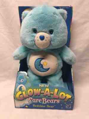 2004 Vintage Care Bears Glow-a-Lot Share Bedtime Bear Play Along New