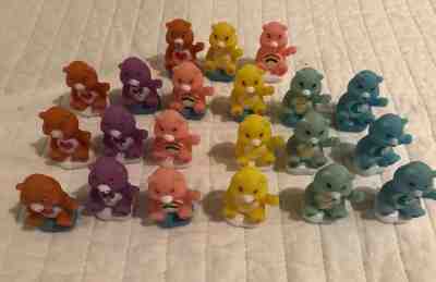 CARE BEARS CAKE TOPPERS set of 21 PLASTIC FIGURES TOYS birthday party bags