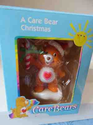 Care Bears A CARE BEAR CHRISTMAS figure ORNAMENT 2003 American Greetings NEW