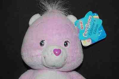Care Bears Best Friend Bear Lavender Rainbow Star Heart NWT 2004 Plush 8