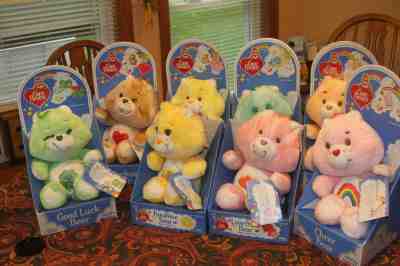 8 New Care Bears Still in the Box