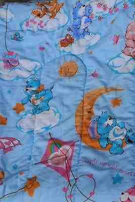 Vintage 1982 Carebears American Greetings Sleeping Bag Excellent Condition