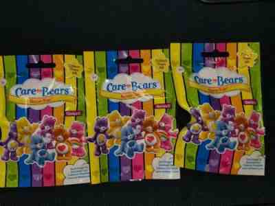 Care Bears Series 5 Lot of 3 Blind Bags NEON FUN Figures Brand New Sealed Bags