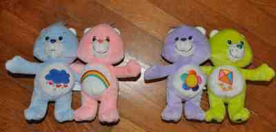 CARE BEARS Grumpy Cheer Do Your Best Harmony couples holding hands plush lot