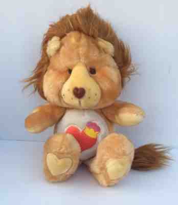 Care Bear Cousins BRAVEHEART Brave Heart Lion 1984 Kenner 13