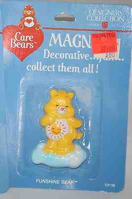 NOS Care Bears Magnet American Greetings Funshine Bear Designers Collection