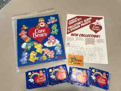 Care Bears Vintage 1985 Panini Collectors Album with stickers (BRAND NEW)!!!