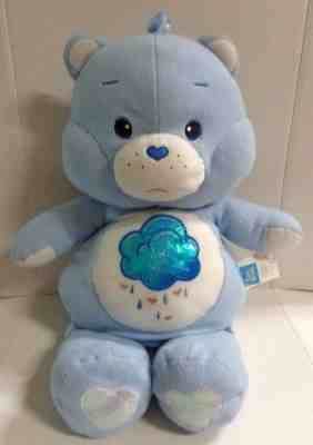 Care Bears Grumpy Bear Blue Jumbo Cuddle Pillow Plush 30