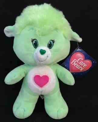 NWT Care Bears Cousin Green GENTLE HEART Lamb Sheep Plush by Kelly Toy