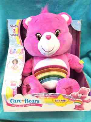 Care Bears Cheer Bear Sing-a-Long Bear Plush - Ears Wiggle Singing & Dancing 15