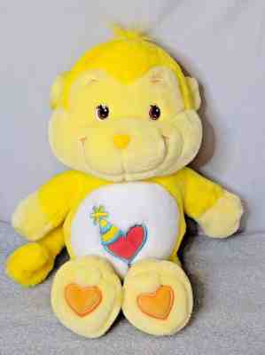 2004 Care Bear Cousins PLAYFUL HEART MONKEY Stuffed Plush Collectible 13