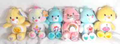 LOT OF 6 NEW CARE BEAR COLLECTORS EDITION RARE 9