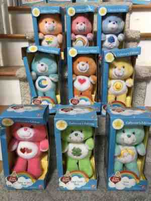 9 20th Anniversary Collectors Edition Care Bears