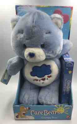 Care Bears Grumpy Bear & Cartoon VHS Video Cloud of Uncaring Blue White