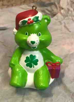 Care Bear Mini Christmas Ornament Lucky Bear - Shamrock Bear - 3