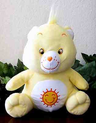 Care Bears Funshine Sunshine Yellow Sun Sitting Stuffed Plush Bear Nanco 11