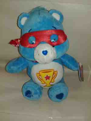 Care Bears Bean Plush - Superhero Champ Bear
