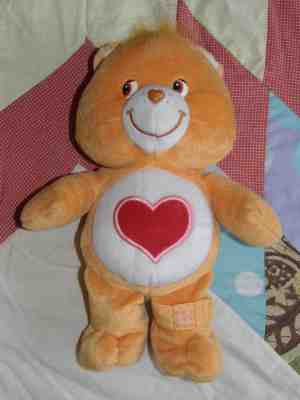 2004 Talking Care Bears Tenderheart Bear Get Well Interactive Plush Stuffed Toy