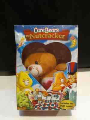 NEW Care Bears The Nutcracker Plush Doll DVD Set Love a Lot Spanish English