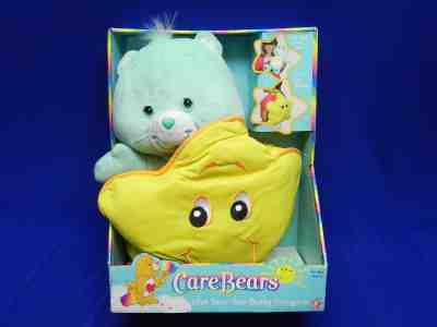 2003 Retired Care Bears Wish Bear Star Buddy Carrypack NEW 