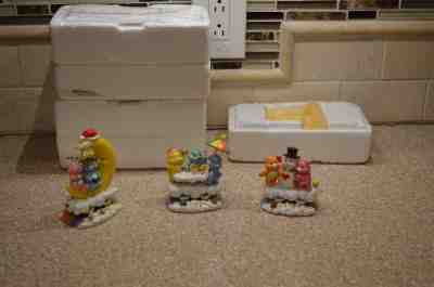 Care Bears Care-A-Lot Christmas Express Lot of 3 Train (S5)