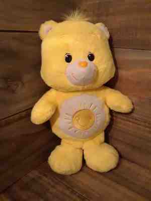 Funshine Care Bear 12 inch Yellow Sunshine Plush Stuffed Animal 2012