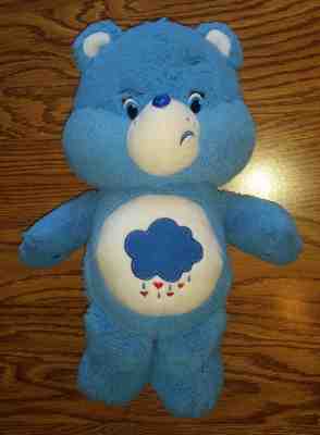 Care Bears 2014 Grumpy Bear Blue Rainy Cloud Stuffed Animal Plush Toy