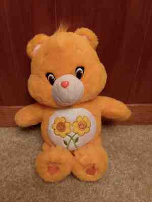 Care Bears Plush Stuffed Animal Friendship Bear 2015  Orange 