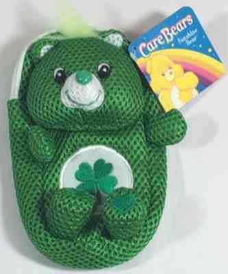 NWT Care Bears Good Luck Bear Mobile Cell Phone Case Pouch