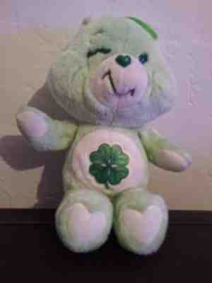 Vintage Good Luck Carebear with Clover 1983 Kenner 13