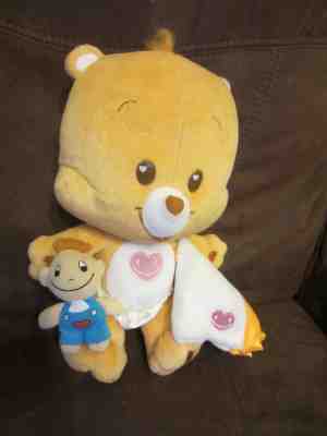CARE BEAR CUBS Baby Stuffed Plush TENDERHEART Cub BOY Doll & BLANKET 11