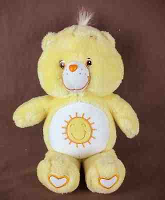 Care Bears Plush Doll * Funshine Bear Glow-a-Lot * Glow in the Dark 13