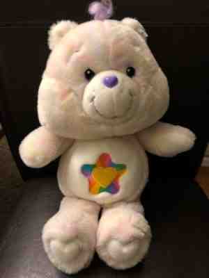 Care Bears True Heart Bear Carlton Cards 18 Inch Stuffed Plush - RARE