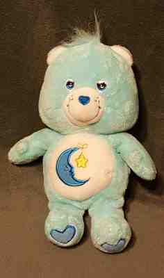 Kids II Care Bears Bedtime Bear Toy Plush Doll Moon & Star Tummy Baby Rattle 8