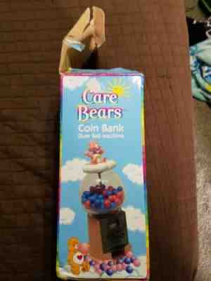 Care Bears Coin Bank Gum Ball Machine