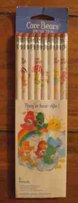 1984 Pencils Beary Special! Care Bears Pencils•Never Used•In Pkg