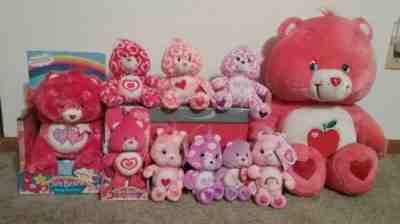 care bear Valentine's day red always there smart heart share love a lot cheer 