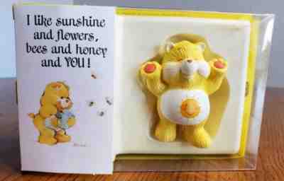 NEW Sunshine Care Bear Ceramic Figurine card gift set American Greetings 