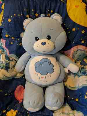 Care Bears Grumpy Bear Blue Jumbo Cuddle Pillow Plush 26