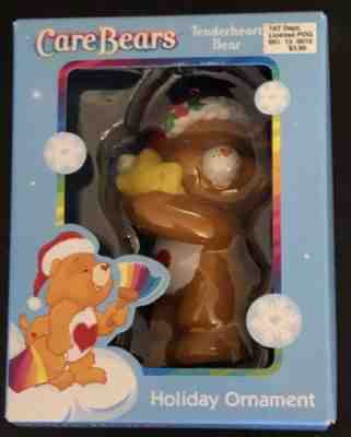 New In Box Care Bears Christmas Ornament Tenderheart Bear Hugging A Star